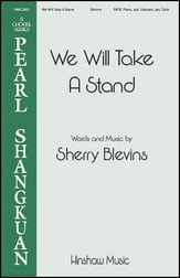 We Will Take a Stand SATB choral sheet music cover